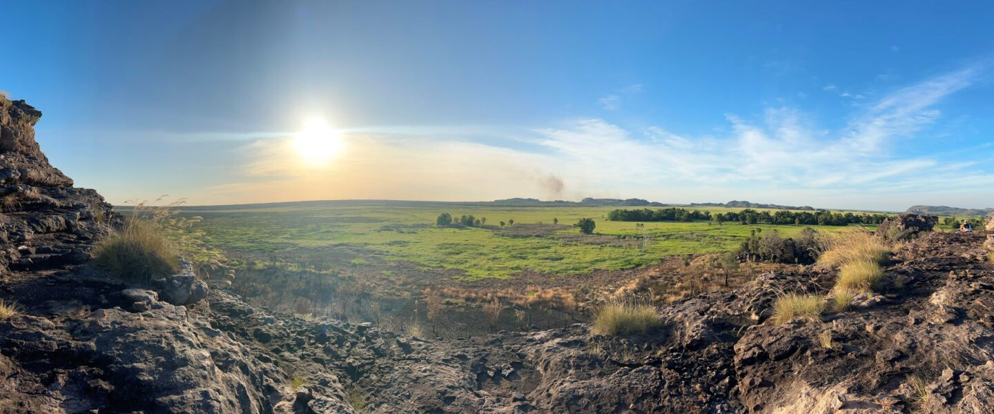 Kakadu Ubirr zonsonderganf