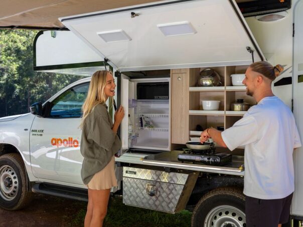 Apollo 4WD Adventure Camper koken