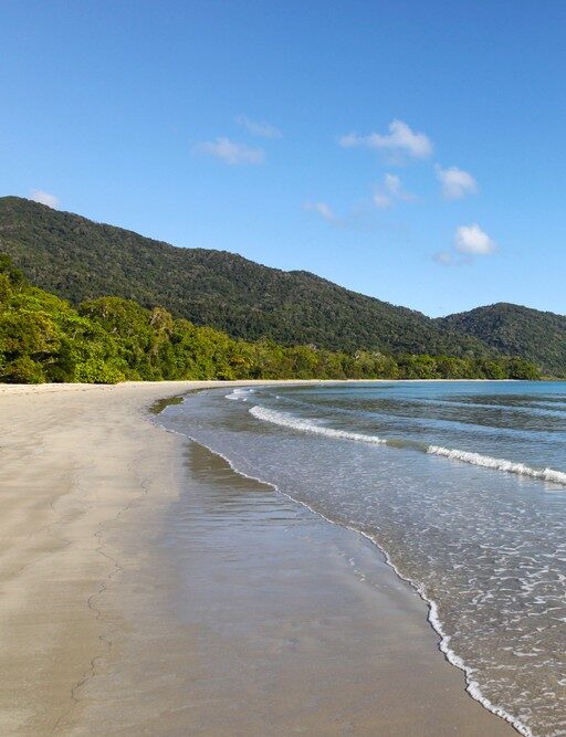 Leeg strand - Cape Tribulation Far North Queensland Australia