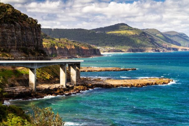 Sea Cliff Bridge Grand Pacific Drive New South Wales